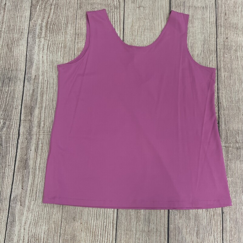 Chicos Tank, Purple, Size: XL