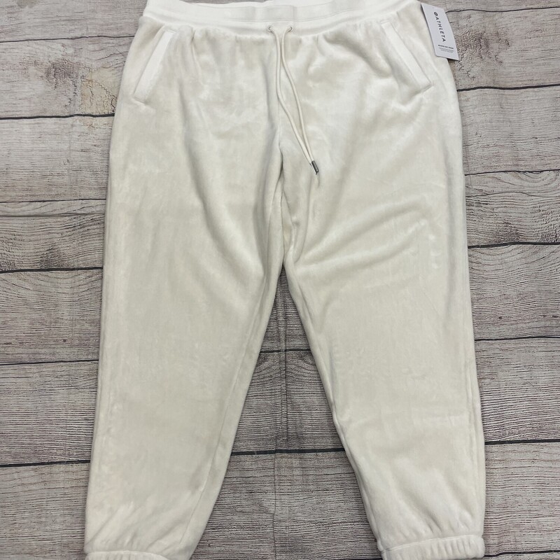 New Athleta Pants, Cream, Size: 2 X