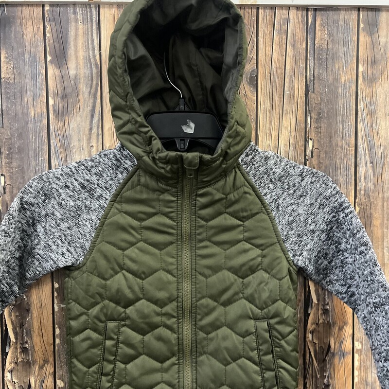 Gray/green Coat, Size: 4t