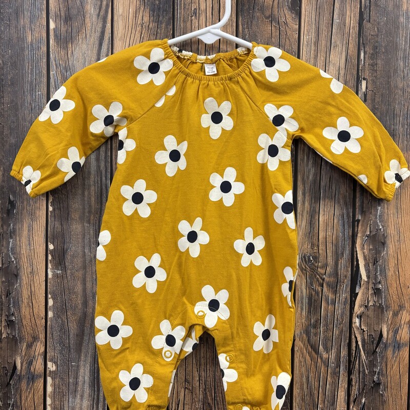 Yellow Flower Outfit, Size: NB