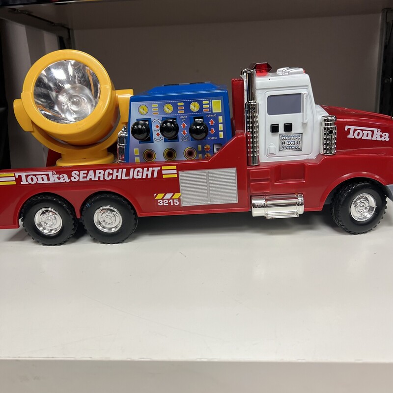 Tonka Searchlight Fire Tr, Red, Size: 3Y