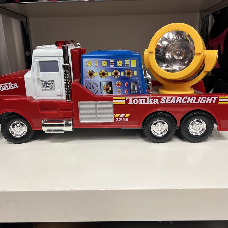 Tonka Searchlight Fire Tr, Red, Size: 3Y