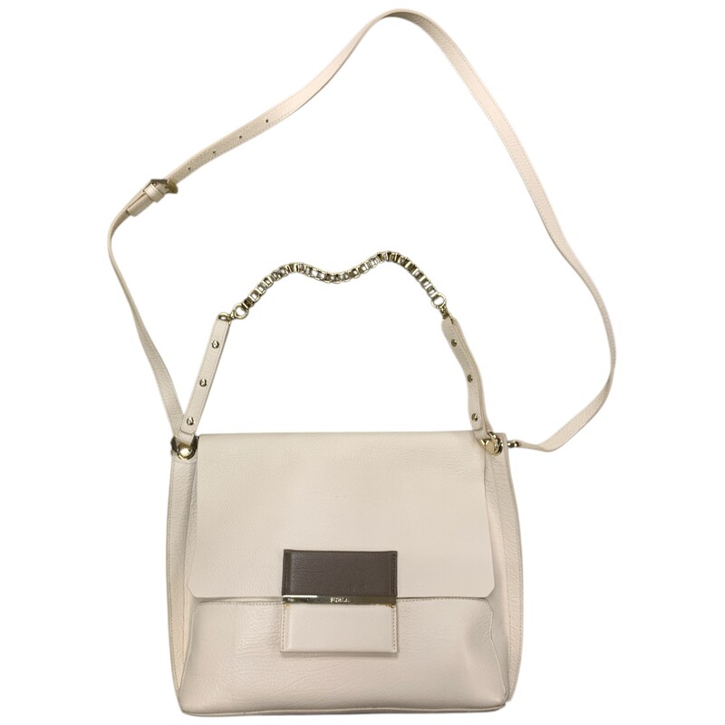 Furla Genuine Leather, Ivory, Size: None