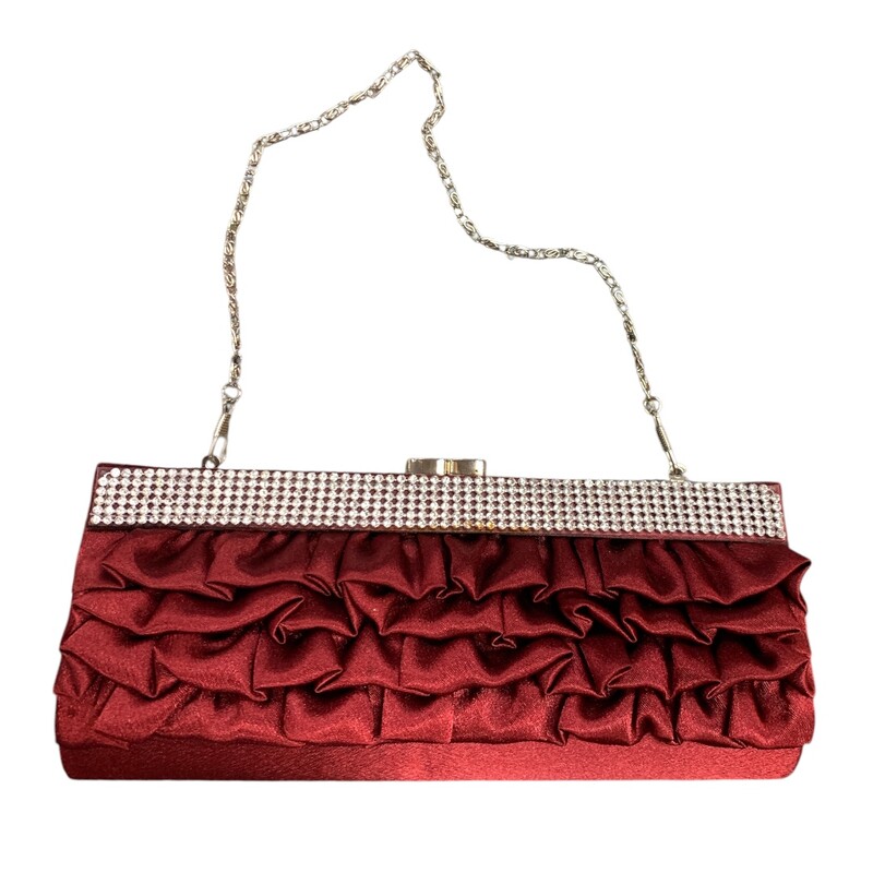 Evening Bag, Burg, Size: None