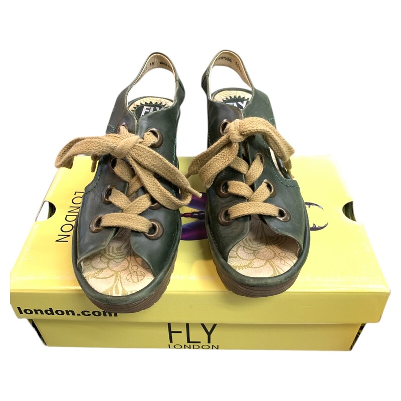 Fly London, Olivegrn, Size: 8