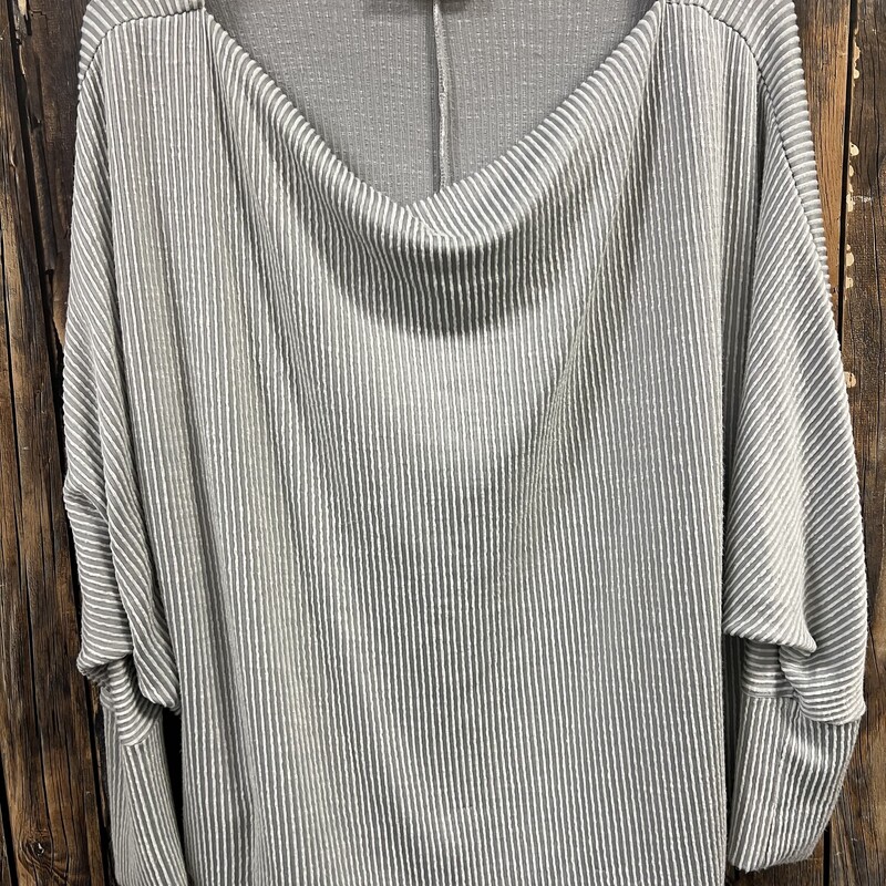 Gray Zenana Shirt, Size: M