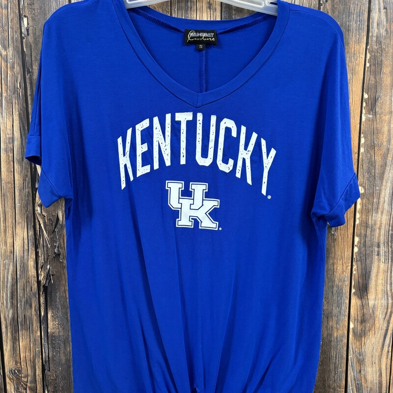 Kentucky Tie Front Shirt, Size: S