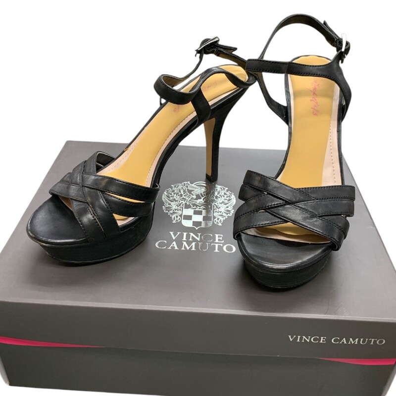 Vince Camuto NWT, Black, Size: 7.5