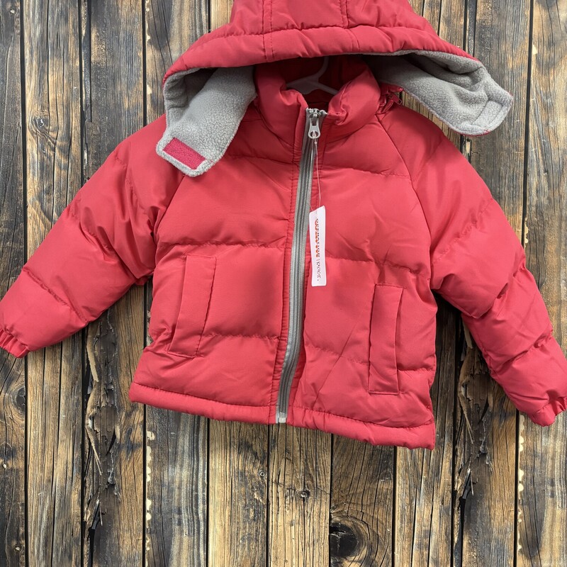 NWT Pink Gray Coat, Size: 2T