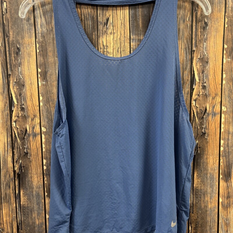 Blue Nike Tanktop, Size: L