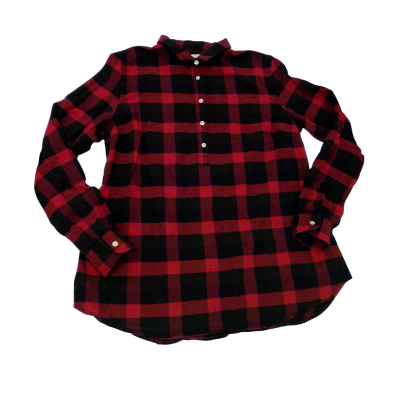 Long Sleeve Shirt: Plaid