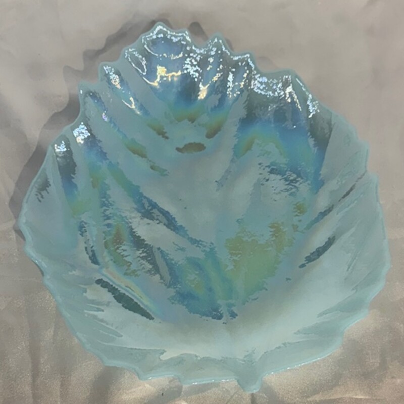 Murano Glass Leaf Dish
Blue
Size: 9.5x10.5H