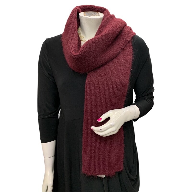 Rickis Scarf, Maroon, Size: None