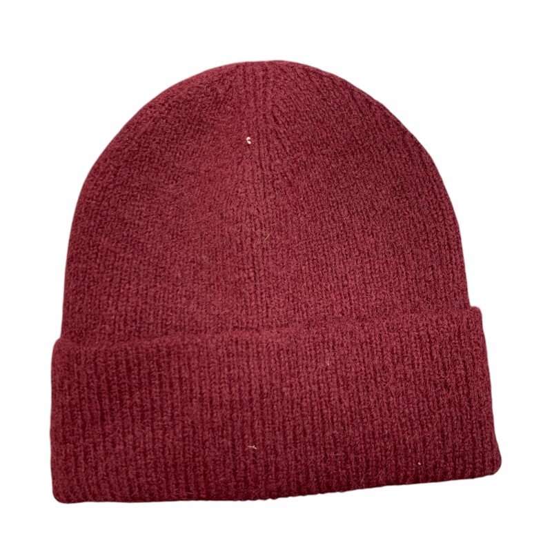 Rickis Beannie Woolblend, Maroon, Size: None