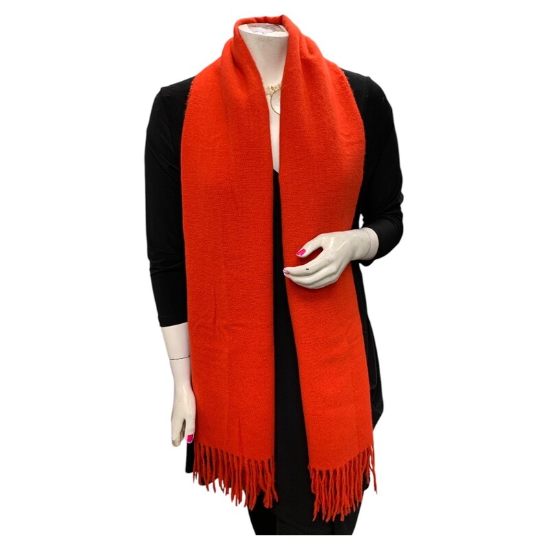 Rickies Scarf, Red, Size: None