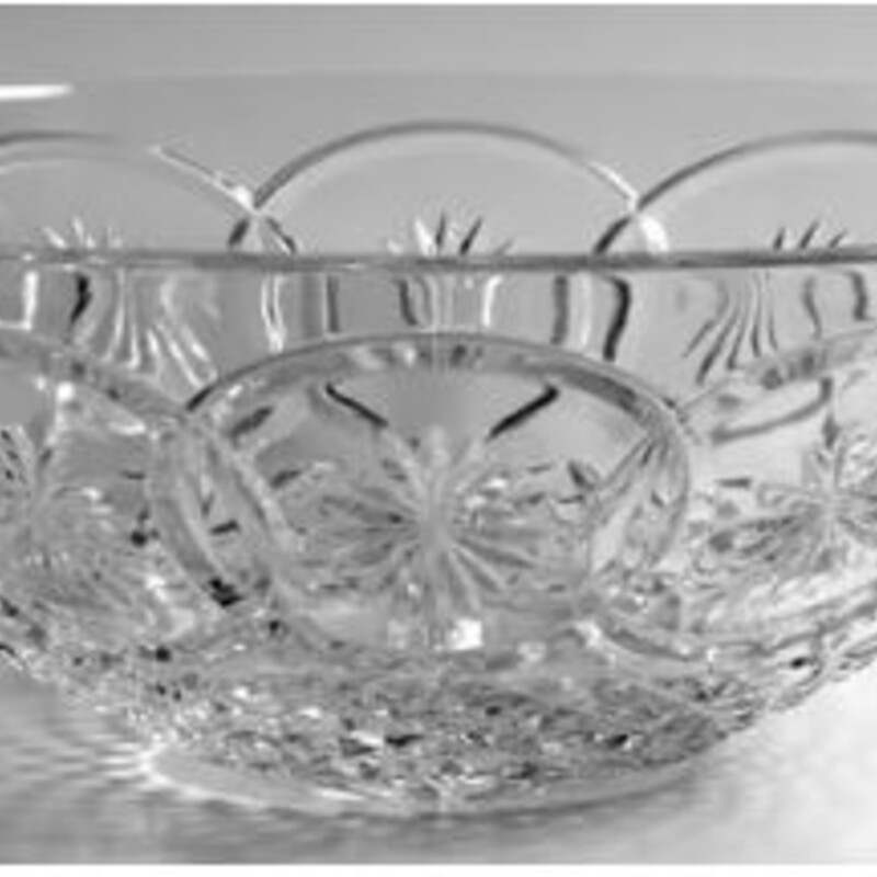 Waterford Special Centerpiece Bowl
Clear Size: 13 x 4.5H
Retails: $399+
Original box included