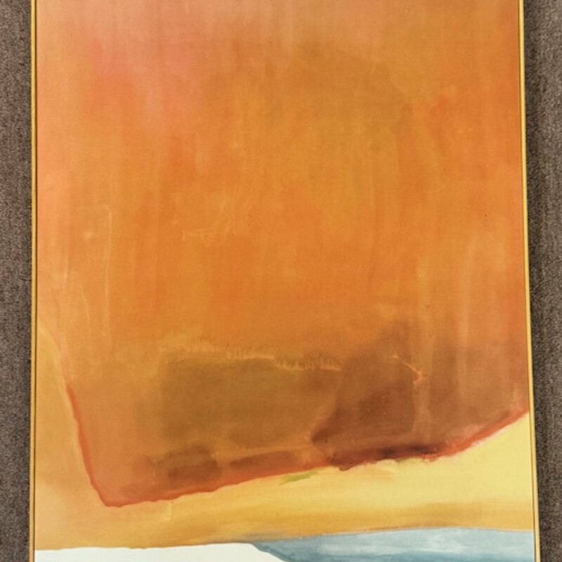 Sunset Corner Wood Frame
Orange Yellow Blue White Black
Size: 22x28.5H