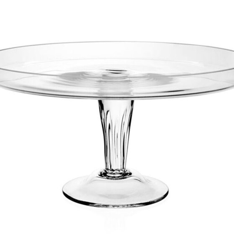 William Yeoward Edwina Tazza Crystal Cake Plate
Clear Size: 12.5 x 6.5H
Retails: $390
Original box included