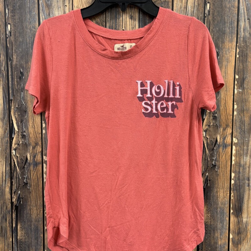 Coral Hollister Shirt, Size: XS