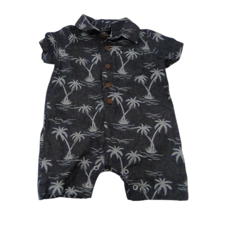 Romper: Palm Trees