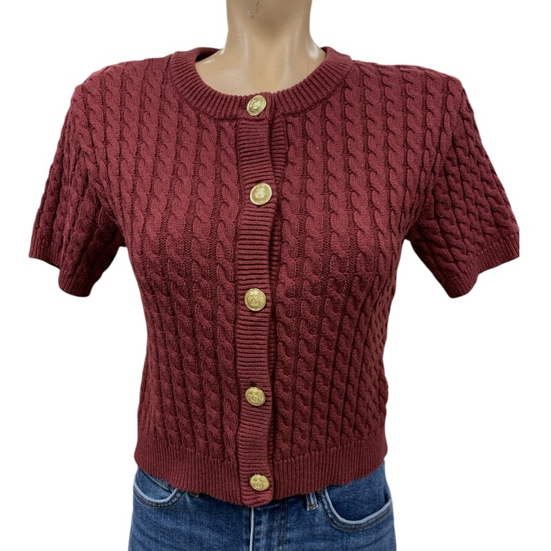 H&M, Maroon, Size: M