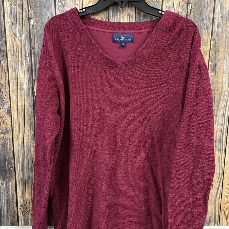 Lauren James Maroon Sweater