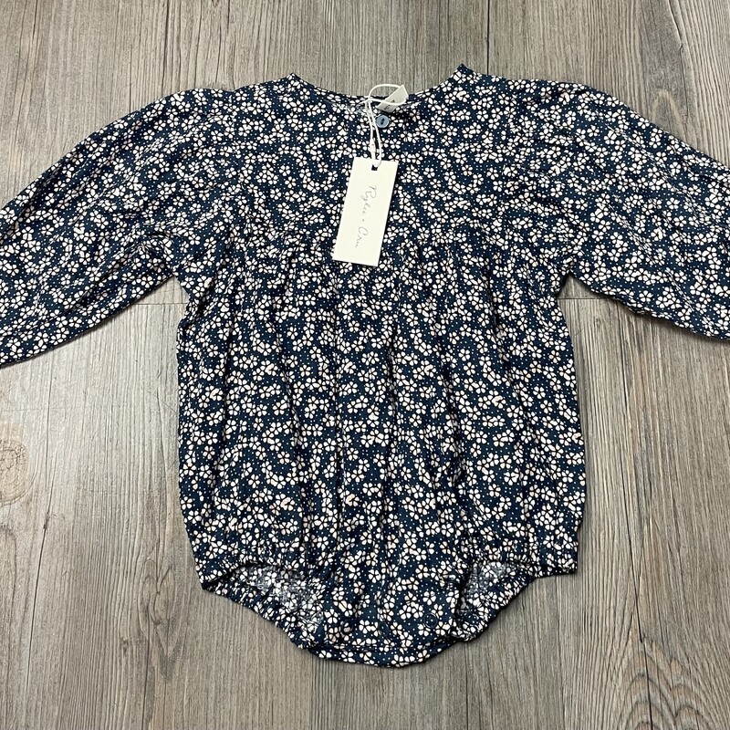 Rylan + Cru Onesie LS, Indigo, Size: 6-12M
NEW!