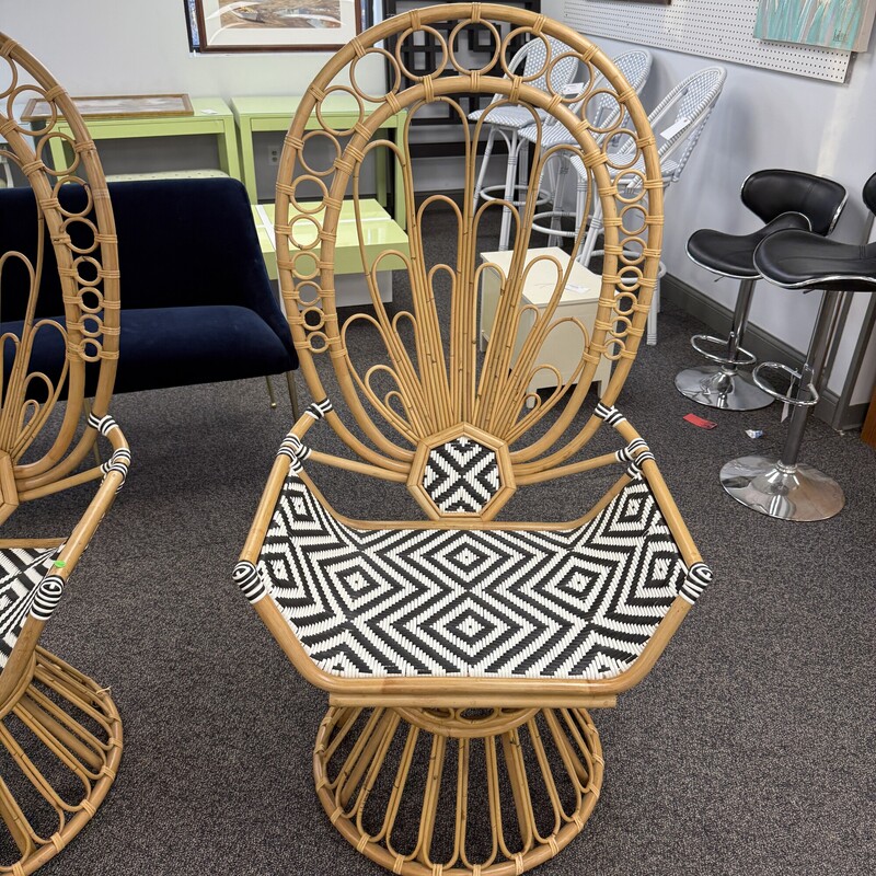 Anthropologie Peacock Chair, Rattan. Retails for $900!