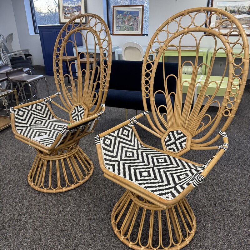 Anthropologie Peacock Chair, Rattan. Retails for $900!