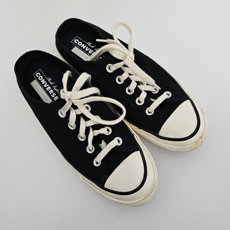 Converse, Black, Size: 8