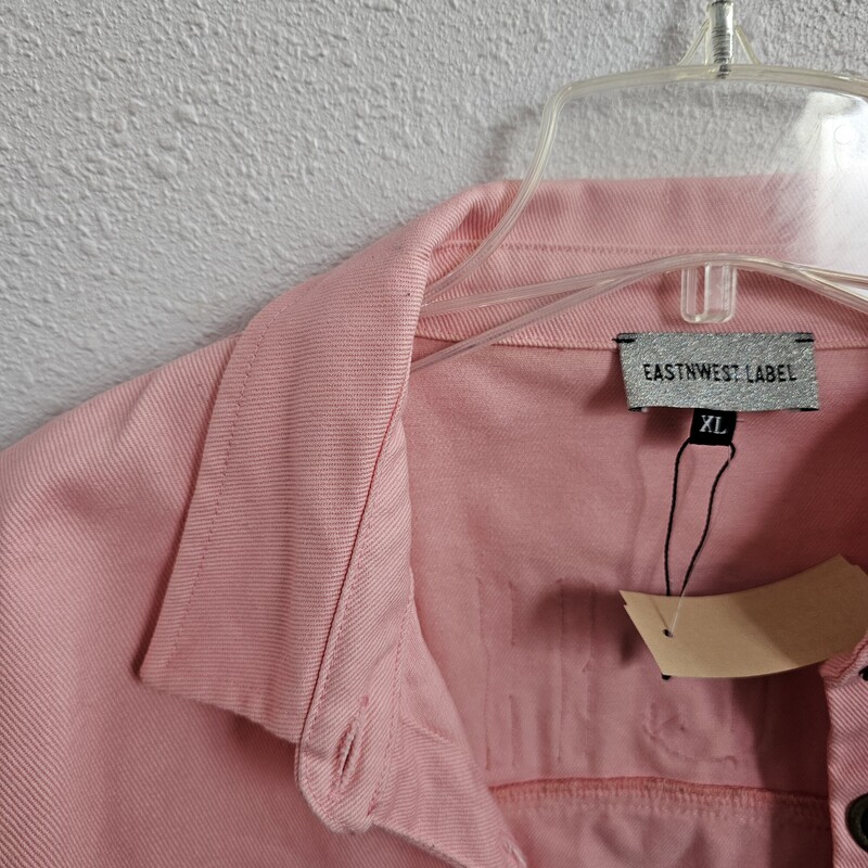 Eastnwest Label, Pink, Size: Xlarge