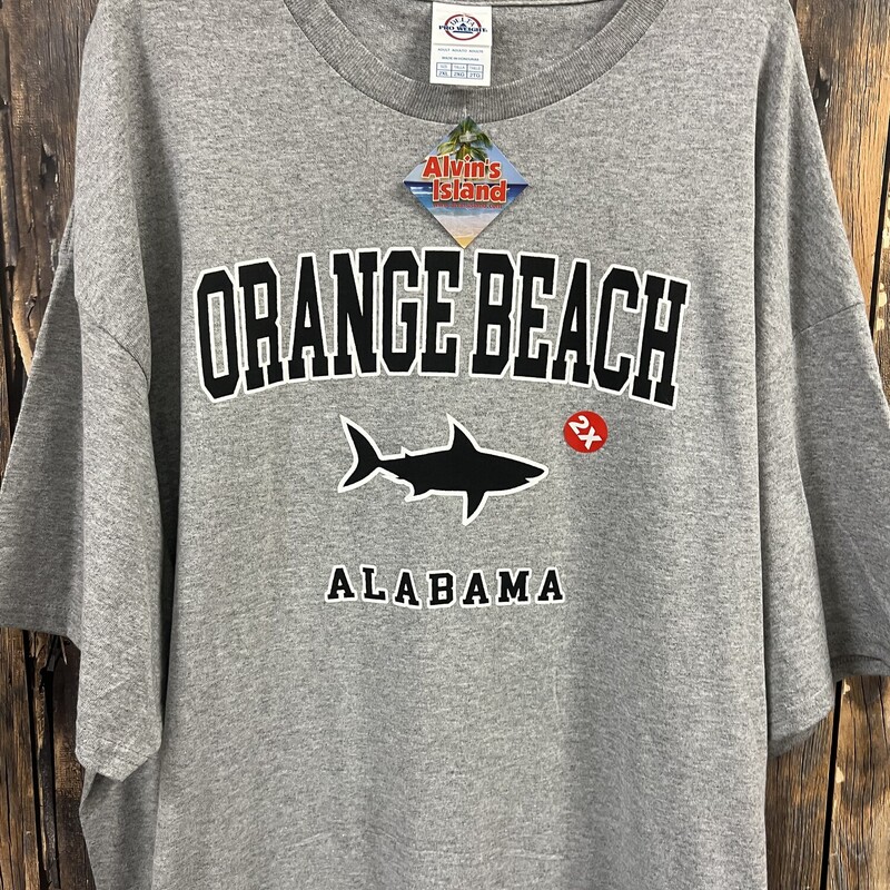 ORANGE BEACH TEE, Size: 2X