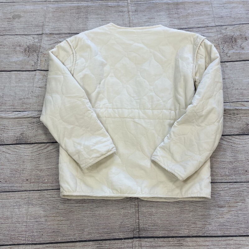 Jacket, Cream, Size: XS