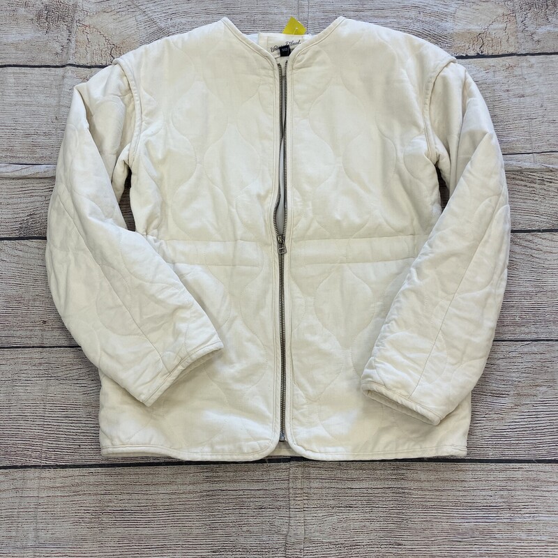 Jacket, Cream, Size: XS