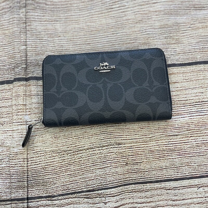 New Coach Wallet, Navy, Size: None