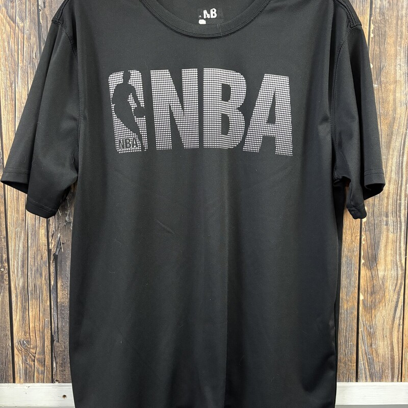 Black Gray NBA Shirt, Size: L