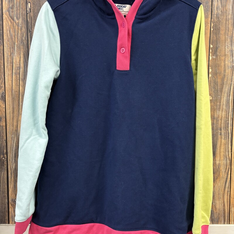 Neon Lands End Hoodie, Size: S