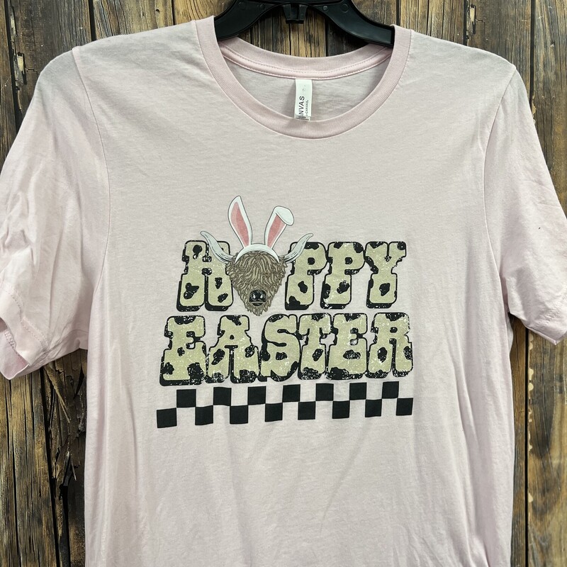 Pink Easter Tee, Size: Large