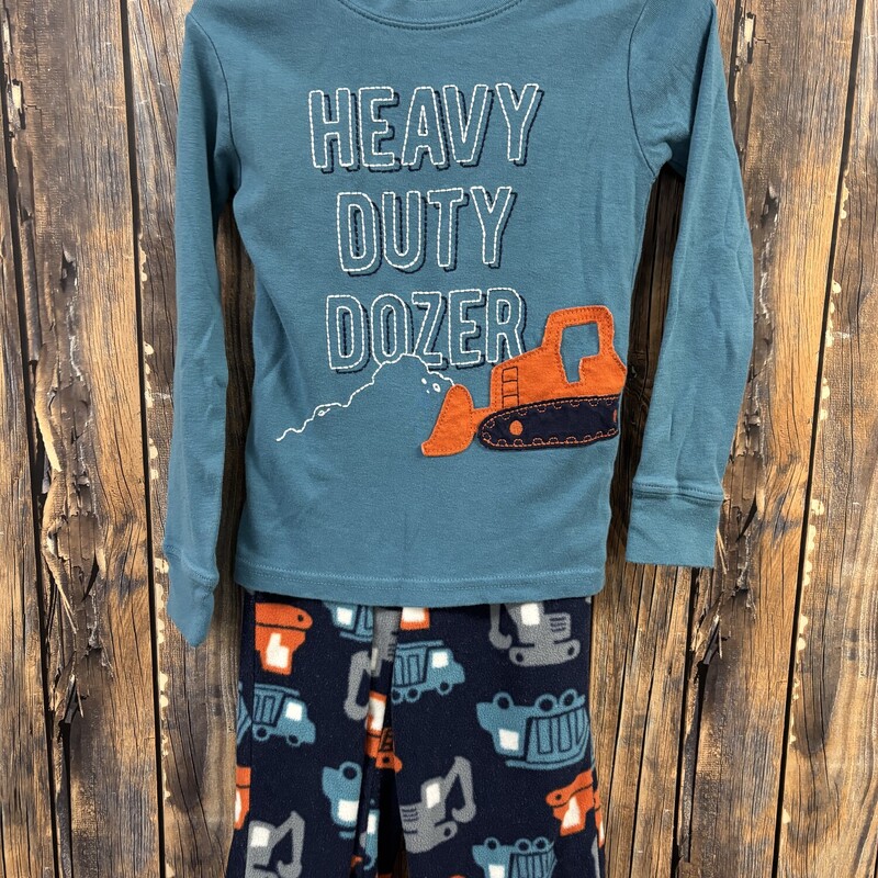 Bulldozer PJs, Size: 5