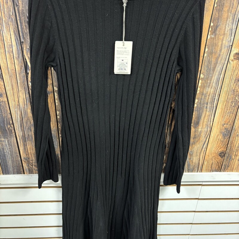 NWT Black Dress, Size: M