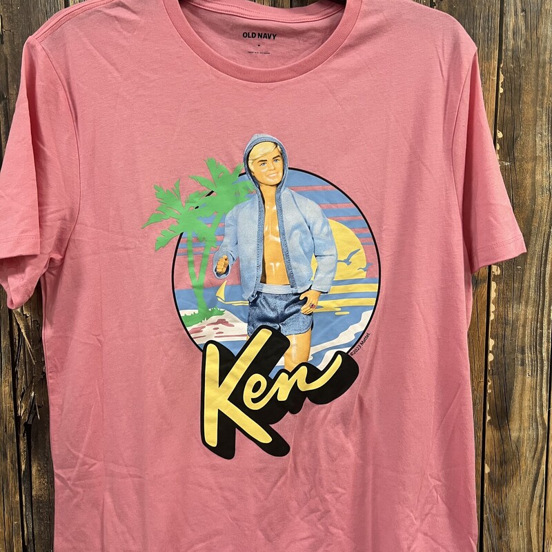 Pink Ken Tee, Size: Med