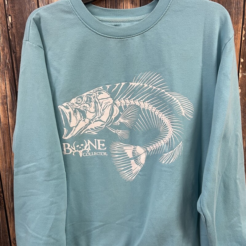 Blue Bone Collecter Sweat, Size: Large