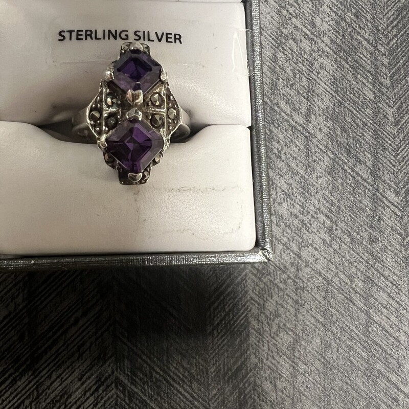 Amethyst Ring, Size: 5