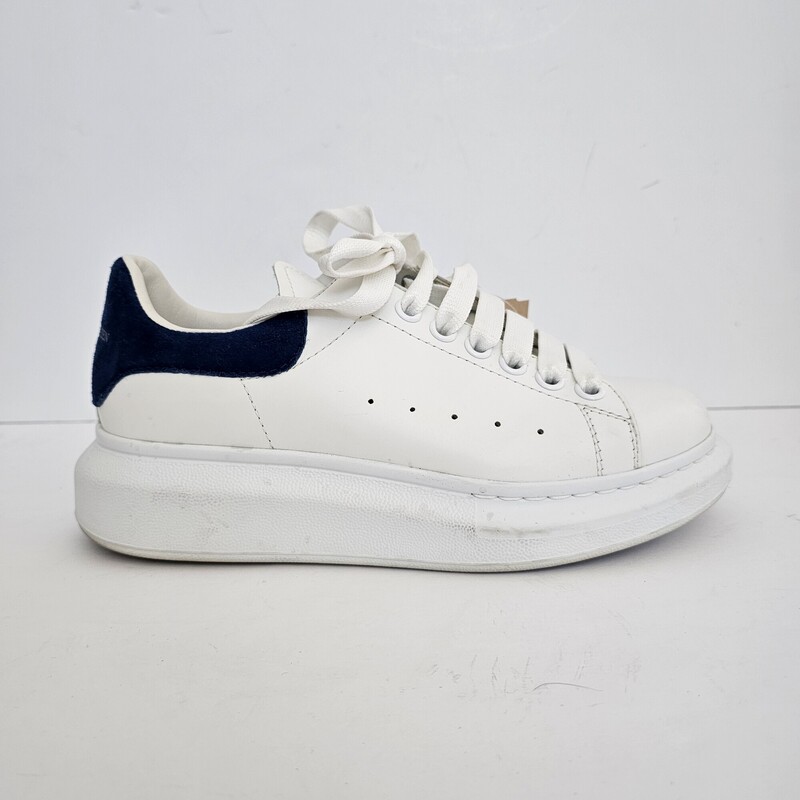 Alexander McQueen, Whtblue, Size: 37/7