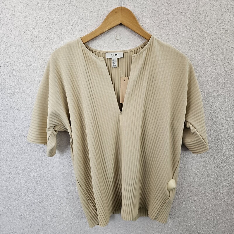 COS Zip, Beige, Size: Small