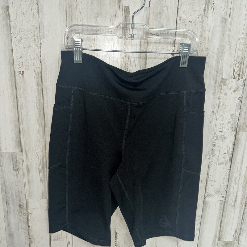 18 Black Biker Shorts