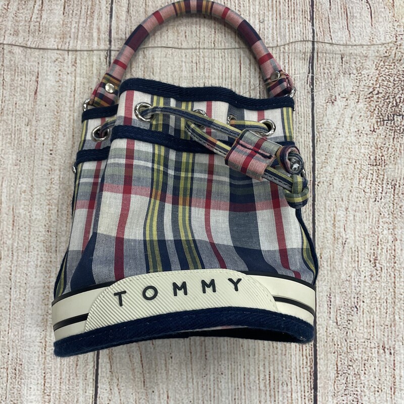 Tommy Purse, Plaid, Size: None