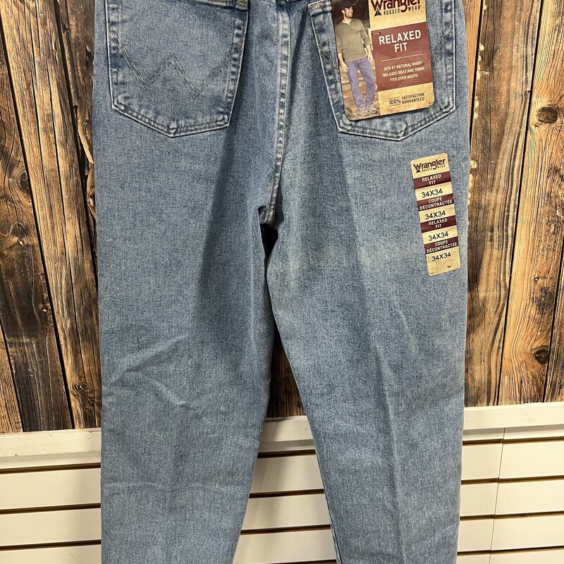 Nwt Wrangler Jeans, Size: 34x34