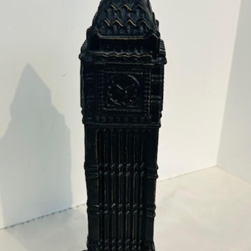 Cast Iron Big Ben Statue
Black Size: 4 x 14.5H