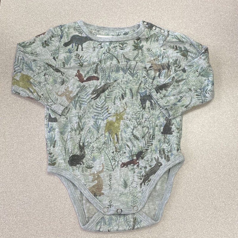 Little Wings Onesie LS, Multi, Size: 6M